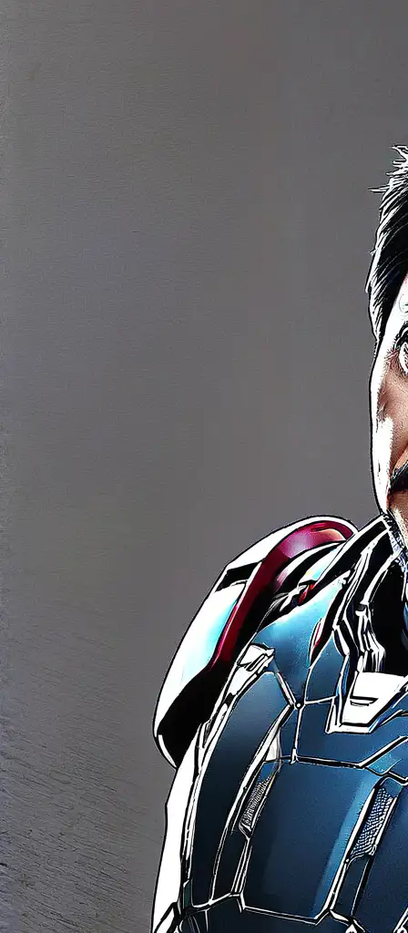 chinese tony stark, a scene from the Infinite Tapestry endless AI painting